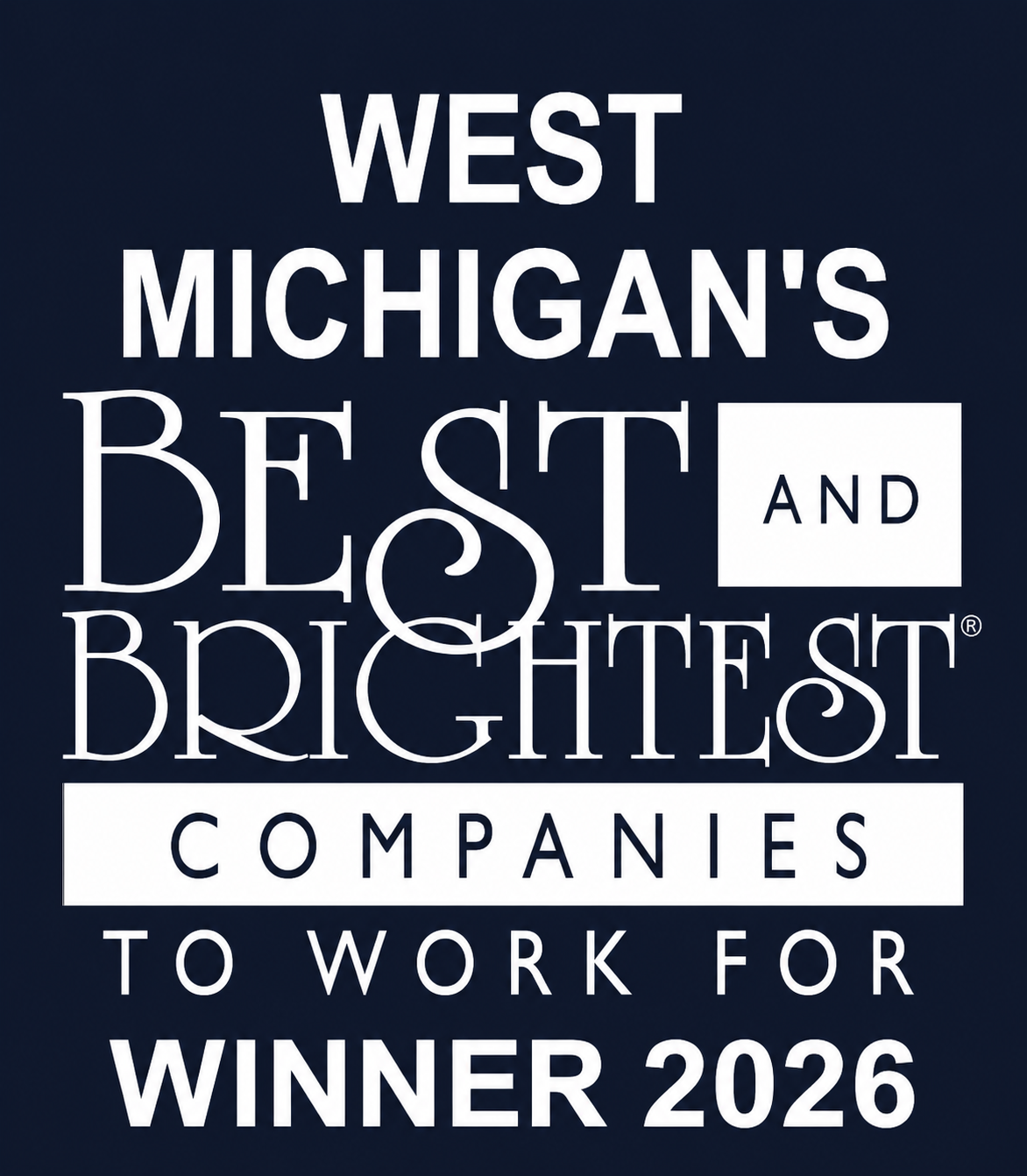 West Michigan's Best and Brightest Companies to Work For Winner 2026